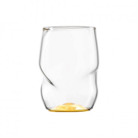 Eisch Eisch Unik Allroundbecher Glas gold Set 2-tlg. 330 ml / h: 10,5 cm Eisch Unik Кружка круглая стеклянная, золотой набор, 2 предм. 330 мл/ч: 10,5 см