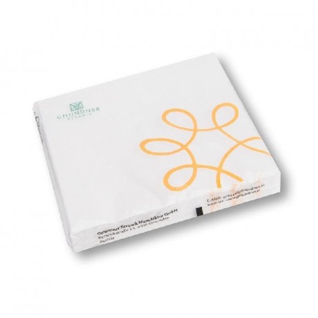 Gmundner Keramik Gmundner Keramik Pur Geflammt Gelb Servietten Lunch 33x33 cm 20 Stuck Салфетки Gmundner Ceramics Pure Flamed Yellow Lunch 33x33 см 20 шт.