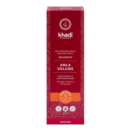 Khadi Naturkosmetik Shampoo Amla Volume 200ml  Шампунь Амла Объем 200мл
