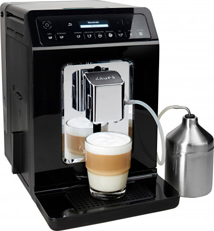 Krups Krups Kaffeevollautomat EA8918 Evidence, OLED-Display, 12 Kaffee- und3 Tee-Variationen, 2-Tassen Funktion Полностью автоматическая кофемашина Krups EA8918 Evidence, OLED-дисплей, 12 вариантов кофе и 3 варианта чая, функция приготовления 2 чашек