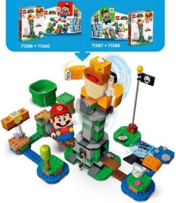 LEGO LEGO Super Mario 71388 Kippturm mit Sumo-Bruder-Boss – Erweiterungsset Наклоняющаяся башня LEGO Super Mario (71388) с дополнительным набором Sumo Brother Boss