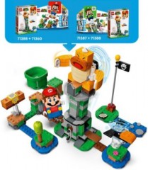 LEGO LEGO Super Mario 71388 Kippturm mit Sumo-Bruder-Boss – Erweiterungsset Наклоняющаяся башня LEGO Super Mario (71388) с дополнительным набором Sumo Brother Boss