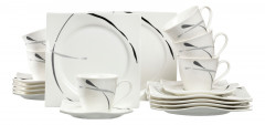 Ritzenhoff &amp; Breker Ritzenhoff &amp; Breker Kaffeeservice 18-tlg. DACAPO Weiss Кофейный сервиз Ritzenhoff &amp;amp; Breker 18 предметов. ДАКАПО