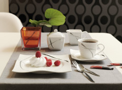 Ritzenhoff &amp; Breker Ritzenhoff &amp; Breker Kaffeeservice 18-tlg. DACAPO Weiss Кофейный сервиз Ritzenhoff &amp;amp; Breker 18 предметов. ДАКАПО