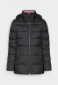 Tommy Hilfiger GLOBAL STRIPE  Down coat black GLOBAL STRIPE Пуховое пальто черный