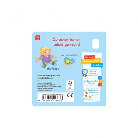 Ravensburger Erste Sachen fur unterwegs Первые вещи в дороге