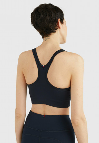 Tommy Hilfiger COLOUR-BLOCK Medium support sports bra desert sky COLOR BLOCK Спортивный бюстгальтер со средней поддержкой небо пустыни