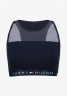 Tommy Hilfiger SHEER FLEX BRALETTE Bustier navy blazer БЮСТГАЛЬТЕР SHEER FLEX Бюстье темно-синий блейзер
