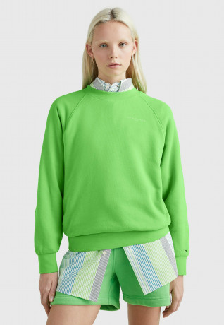 Tommy Hilfiger 1985 MINI CORP LOGO Sweatshirt spring lime ЛОГОТИП MINI CORP 1985 – Свитер весенняя известь