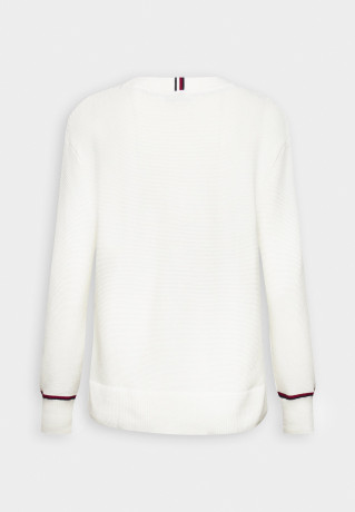 Tommy Hilfiger GLOBAL Jumper ecru ГЛОБАЛ джемперы экрю