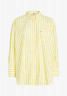 Tommy Hilfiger STRIPED ICON OVERSIZED SHIRT Button-down blouse banker vivid yellow РУБАШКА OVERSIZE STRIPED ICON Блузка на пуговицах банкир ярко-желтый