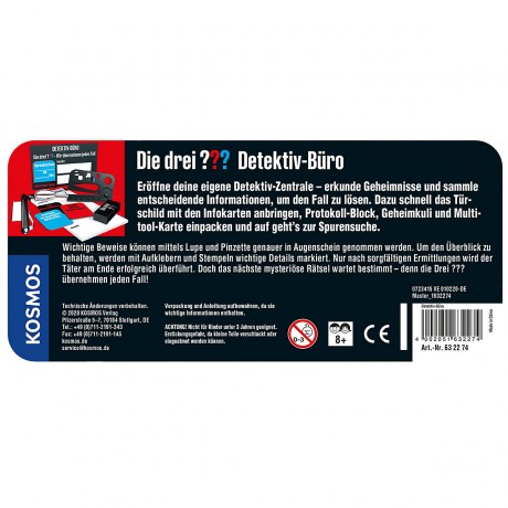 Kosmos Die drei ??? Detektivburo Три ??? детективное агентство