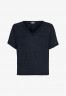 Tommy Hilfiger V NECK RELAXED FIT  Basic T-shirt desert sky V NECK RELAXED FIT Базовая футболка небо пустыни