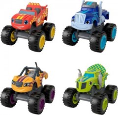 Mattel Fisher-Price Blaze und die Monstermaschinen 4er-Pack Fahrzeuge Автомобили Fisher-Price Blaze and the Monster Machines из 4 комплектов