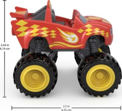 Mattel Fisher-Price Blaze und die Monstermaschinen 4er-Pack Fahrzeuge Автомобили Fisher-Price Blaze and the Monster Machines из 4 комплектов