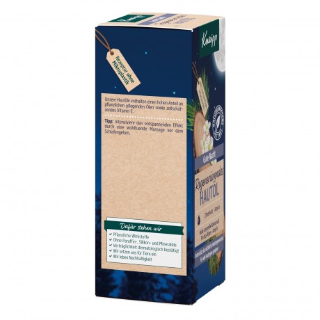 Kneipp Regenerierendes Hautol Gute Nacht, Zirbenholz & Amyris Регенерирующее масло для кожи Спокойной ночи, кедр и амирис