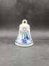 Колокольчик винтажный Delfts Holland "Зима", фарфор, 10 х 7 см, Голландия, 1992 год.