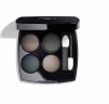 CHANEL Les 4 Ombres Lidschatten 324 Blurry Blue, Паллетка теней, Коллекция Осень/Зима 2024, тон 324 Blurry Blue