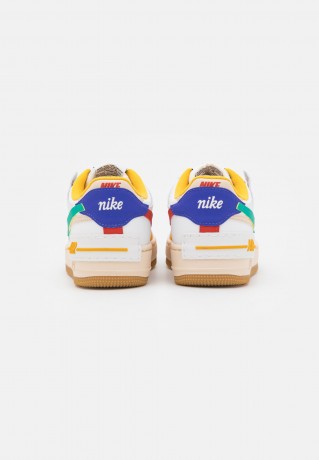 Nike Sportswear W AF1 SHADOW Sneaker low summit white/neptune green yellow/ochre lapis cinnabar sanddrift W AF1 SHADOW Низкие кроссовки женские вершина белый/зеленый нептун желтый/охра лазурит киноварь песчаная пыль