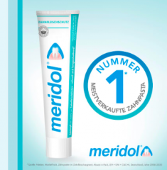 Meridol Zahnpaste Zahnfleischbluten, Meridol Зубная паста 75 мл против воспаления дёсен и кровоточивости, эффективная защита и уход, 1400 ppm