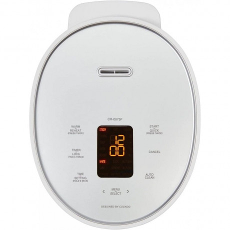 Cuckoo Cuckoo Reiskocher Reiskocher, Seine Aufwarmfunktion ist optimal um Speisen zu erhitzen  Рисоварка с кукушкой, функция разогрева идеально подходит для разогрева пищи.