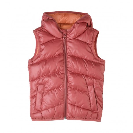 s.Oliver Steppweste mit Kapuze Outdoorwesten fur Madchen Стеганая жилетка с капюшоном Уличные жилетки для девочек