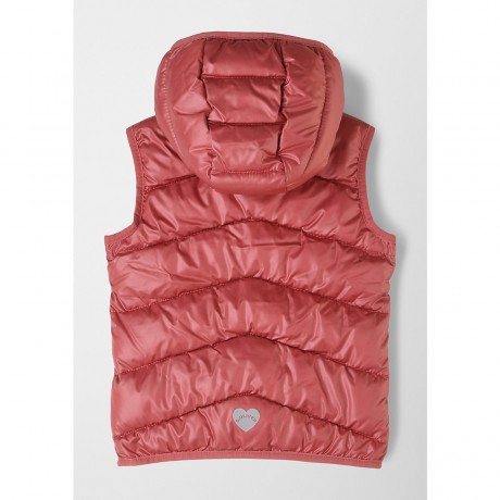 s.Oliver Steppweste mit Kapuze Outdoorwesten fur Madchen Стеганая жилетка с капюшоном Уличные жилетки для девочек