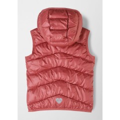 s.Oliver Steppweste mit Kapuze Outdoorwesten fur Madchen Стеганая жилетка с капюшоном Уличные жилетки для девочек