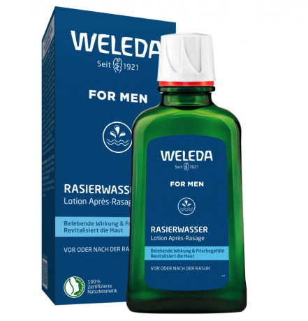Weleda For Men Rasierwasser Лосьон после бритья для мужчин с экстрактами мирры и воды гамамелиса 100мл