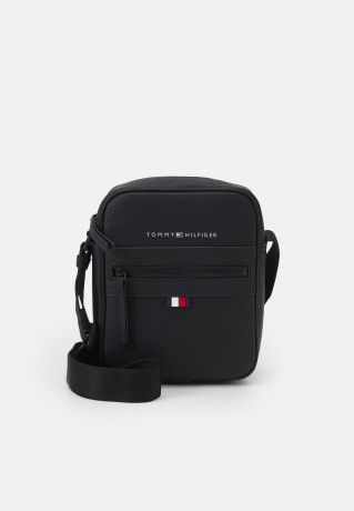 Tommy Hilfiger ESSENTIAL MINI REPORTER UNISEX Across body bag black ESSENTIAL MINI REPORTER UNISEX Сумка через плечо черный