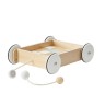 Kids Concept Holzbausteine im Nachziehwagen Bausteine Деревянные строительные блоки в тележке для строительных блоков