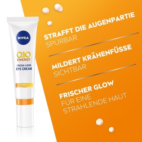 Nivea Q10 Fresh Look Augencreme Q10 Свежий крем для кожи вокруг глаз