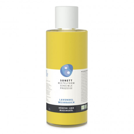 Sonett Mistelform Korper- & Massageol Lavendel Weihrauch 485ml Массажное масло для тела и тела с омелой Лаванда и ладан 485 мл