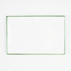 Gmundner Keramik Gmundner Keramik Gruner Rand Platte rechteckig 30x20 cm Gmundner Ceramics Gr?ner Rand Блюдо прямоугольное 30x20 см