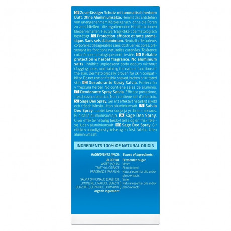 Weleda Salbei Deodorant Дезодорант шалфей 100мл