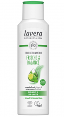 Lavera Shampoo Frische &amp; Balance, Лавера Шампунь Свежесть и Баланс с органической мятой и органическим лаймом  для жирных волос, 250 мл