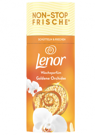 Lenor Wascheparfum Orchidee & Vanille 155g, Ленор Парфюм для стирки в гранулах Орхидея и ваниль, 155г