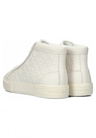 Tommy Hilfiger MONOGRAM Trainers wit МОНОГРАММА кроссовки остроумие