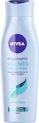 NIVEA Питательный Шампунь для Волос для придания Объема и Силы, 250 мл