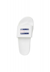 Tommy Hilfiger FLAG PRINT Pool slides white ФЛАГ ПРИНТ Горки для бассейна белый