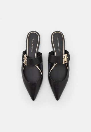 Tommy Hilfiger POINTY FEMININE MULE Mules black ЖЕНСКИЕ МЮЛИ POINTY Мюли черный