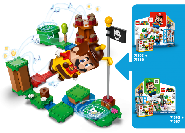 Lego Bienen-Mario Anzug Костюм пчелы Марио