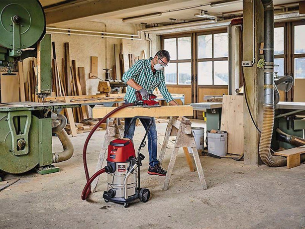 Einhell Einhell Nass-Trocken-Akkusauger TP-VC 36/30 S Auto-Solo, mit Beutel, ohne Akku  Аккумуляторный пылесос Einhell для влажной и сухой уборки TP-VC 36/30 S Auto-Solo, с сумкой, без аккумулятора