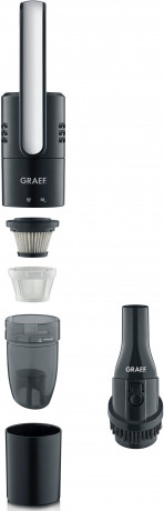 Graef Graef Krumel-Akkusauger KrumelChef KC 502, 60 W, beutellos Беспроводной пылесос Graef Krumel KrumelChef KC 502, 60 Вт, без мешка