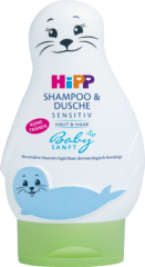 Hipp Baby Sanft Shampoo &amp; Dusche Robbe Шампунь и Средство для душа, 200 мл