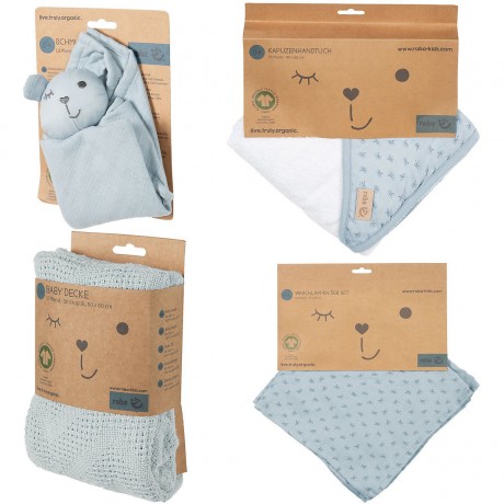 Roba Geschenkset Babypflege Lil Planet turkis Подарочный набор по уходу за малышом Lil Planet бирюзовый
