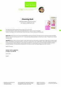 Krauterhaus Sanct Bernhardt Face packs – Combination package, 60 мл