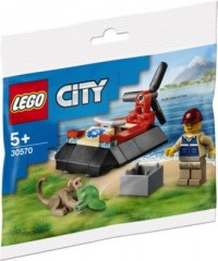 LEGO LEGO City 30570 Luftkissenboot fur Tierrettungen LEGO City 30570 Спасательный корабль на воздушной подушке для животных