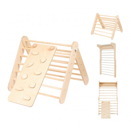 leggo Kletterdreieck Sprossenwand mit Rampe Восхождение на треугольную шведскую стенку с рампой