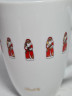 Кружка винтажная Lindt с Санта Клаусами, фарфор, 11.5 см, 400мл, Германия, 1970-80гг.